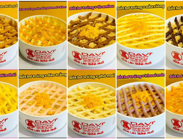 DAVI Bakery – Hệ Thống Bánh Bông Lan Trứng Muối Ngon Nhất Vũng Tàu Từ 2009