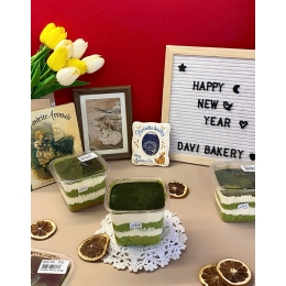 Bánh Mousse Matcha