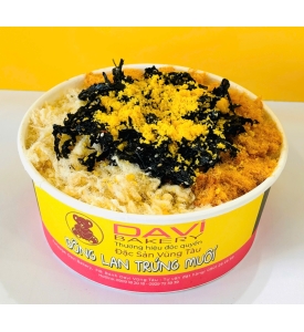 Bông lan trứng muối chà bông rong biển