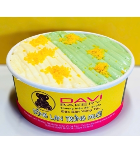 Bông lan trứng muối bơ trứng phô mai matcha