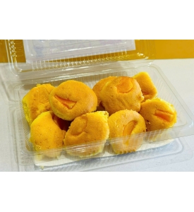 Bông lan trứng muối truyền thống - bánh nhỏ
