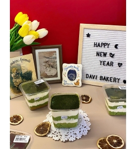 Bánh Mousse Matcha