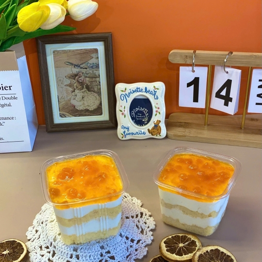 Bánh Mousse Đào